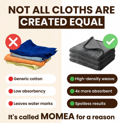 MOMEA XXL Bundle (60x40cm) – Streak-Free Cleaning With Just Water